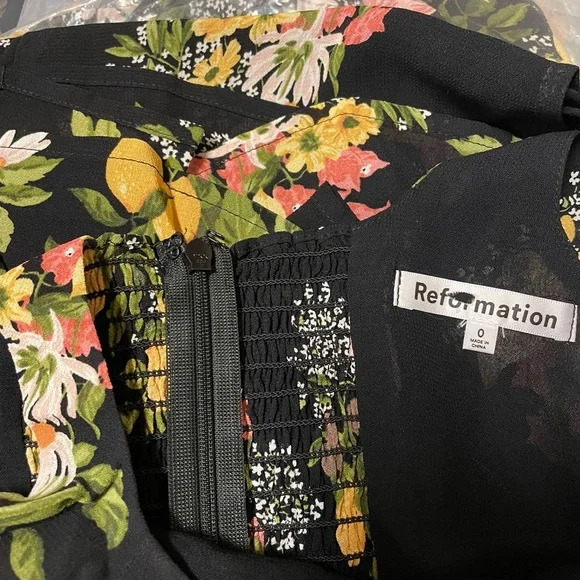 NWT Reformation Twilight Dress Sicilia - Picture 6 of 6